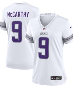 J.J. McCarthy Minnesota Vikings Nike Women's Alternate Game Player Jersey - White