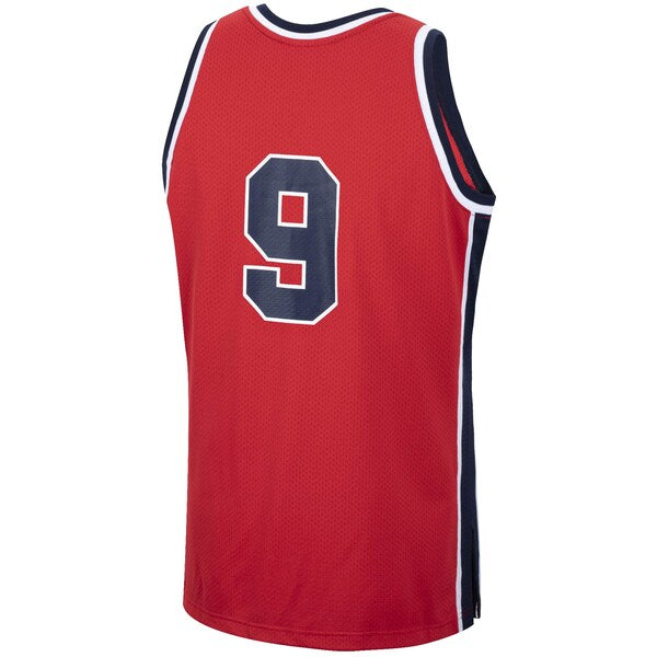 Men's USA Basketball Michael Jordan Red 1984 Authentic Jersey - Image 3