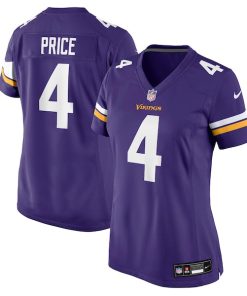 Myles Price Minnesota Vikings Nike Women's Team Game Jersey -  Purple