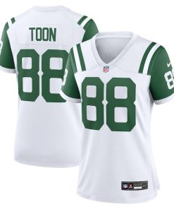 Al Toon New York Jets Nike Women's Classic Alternate Retired Player Game Jersey - White