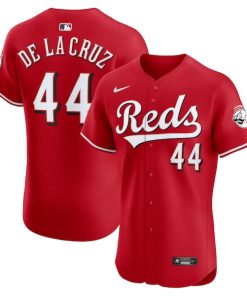 Elly De La Cruz Cincinnati Reds Nike Alternate Elite Jersey - Red
