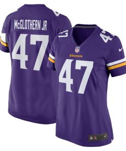Dwight McGlothern Jr. Minnesota Vikings Nike Women's Game Jersey -  Purple