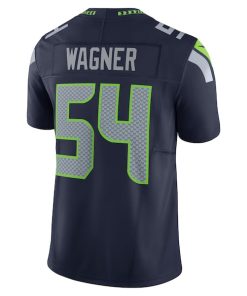 Alternative view of Bobby Wagner Seattle Seahawks Nike Vapor F.U.S.E. Limited Jersey - Navy/Royal