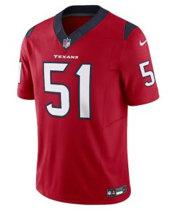 Alternative view of Will Anderson Jr. Houston Texans Nike  Vapor F.U.S.E. Limited Jersey - Red