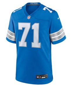 Alternative view of Kevin Zeitler Detroit Lions Nike Game Jersey -  Blue