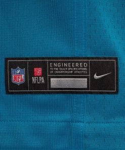 Alternative view of Myles Cole Jacksonville Jaguars Nike Team Game Jersey -  Teal
