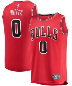 Coby White Chicago Bulls  Youth Fast Break Replica Player Jersey - Icon Edition - Red