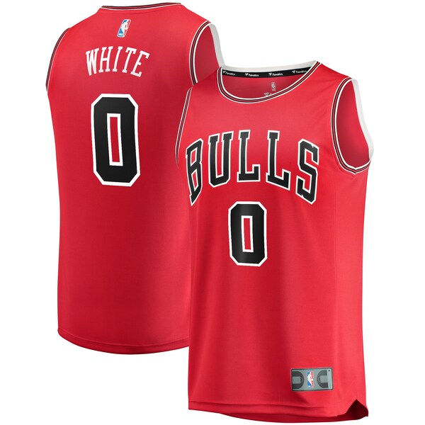 Coby White Chicago Bulls Youth Fast Break Replica Player Jersey - Icon Edition - Red