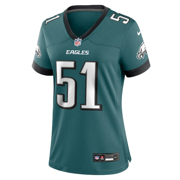 Cam Jurgens Philadelphia Eagles Nike Women's Team Game Jersey - Midnight Green - Image 3