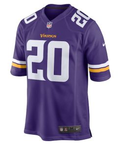 Alternative view of Duke Shelley Minnesota Vikings Nike Home Game Player Jersey - Purple