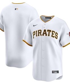 Pittsburgh Pirates Nike Home Limited Jersey - White
