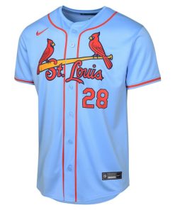 Alternative view of Nolan Arenado St. Louis Cardinals Nike Youth Alternate Limited Player Jersey?¨C Light Blue