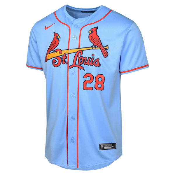 Nolan Arenado St. Louis Cardinals Nike Youth Alternate Limited Player Jersey?ยจC Light Blue - Image 2