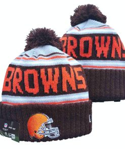 CLEVELAND BROWNS KNIT HAT