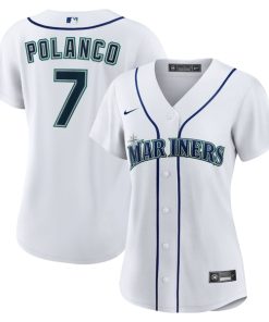 Jorge Polanco Seattle Mariners Nike Women's Home Replica Jersey - White