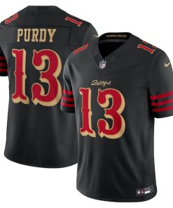 Brock Purdy San Francisco 49ers Nike 2025 Rivalries Collection Limited Jersey - Black