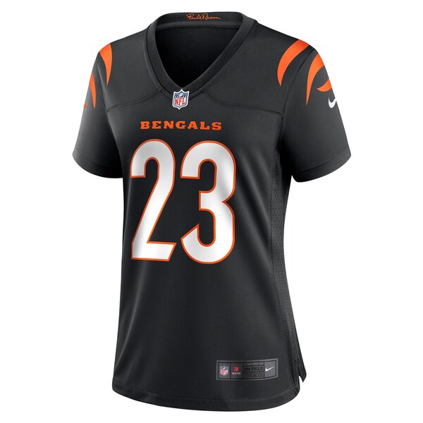 Daxton Hill Cincinnati Bengals Nike Women's Player Game Jersey - Black - Image 2