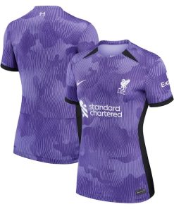 Liverpool Nike Women's 2023/24 Third Stadium Replica Jersey - Purple