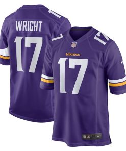 Ryan Wright Minnesota Vikings Nike  Game Jersey -  Purple