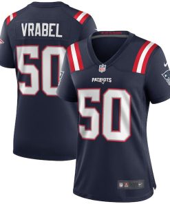 Mike Vrabel New England Patriots Nike Women's Game Retired Player Jersey - Navy