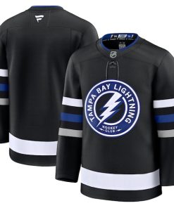 Alternative view of Tampa Bay Lightning  Alternate Premium Jersey - Black/Blue/White