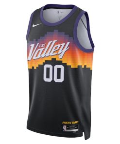 Alternative view of Phoenix Suns Nike Unisex 2025/26 City Edition Swingman Custom Jersey - Black