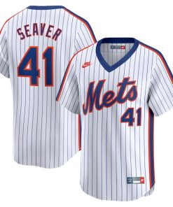 Tom Seaver New York Mets Nike Throwback Cooperstown Limited Jersey - White