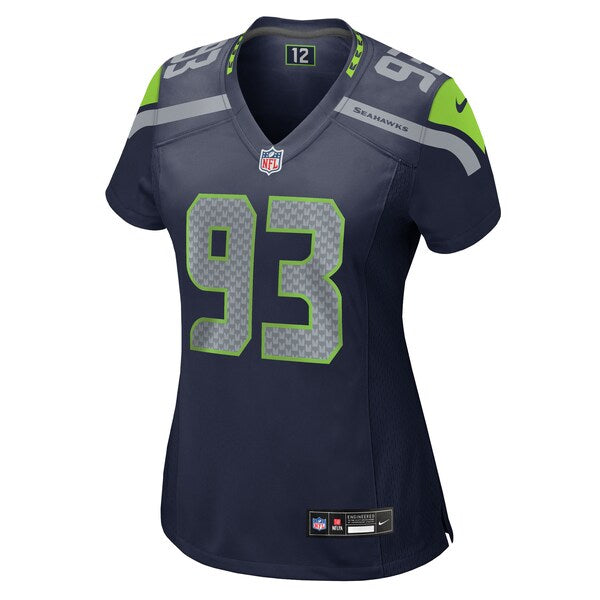 Cameron Young Seattle Seahawks Nike Women's Team Game Jersey - College Navy/Navy - Image 4