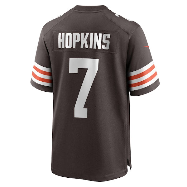 Dustin Hopkins Cleveland Browns Nike Team Game Jersey - Brown - Image 3