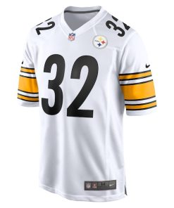Alternative view of Franco Harris Pittsburgh Steelers Nike Retired Player Jersey - White