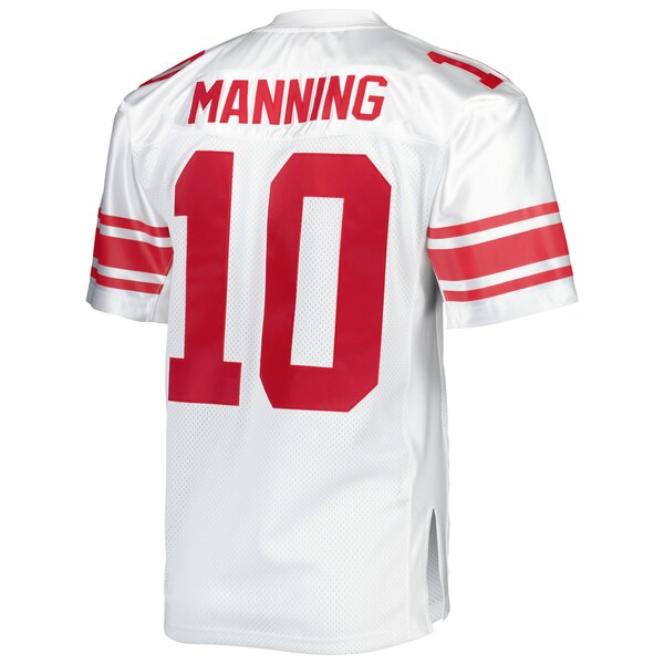 Eli Manning New York Giants 2007 Authentic Throwback Retired Player Jersey - White - Image 3