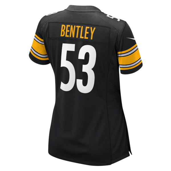 JaWhaun Bentley Pittsburgh Steelers Nike Women's Team Game Jersey - Black - Image 3