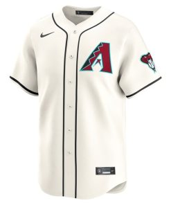 Alternative view of Arizona Diamondbacks Nike Home Limited Pick-A-Player Retired Roster Jersey - Cream