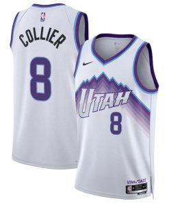 Isaiah Collier Utah Jazz Nike Unisex Swingman Jersey - Association Edition - White