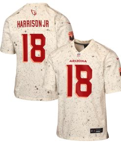 Marvin Harrison Jr. Arizona Cardinals Nike Youth 2025 Rivalries Collection Game Jersey - Natural
