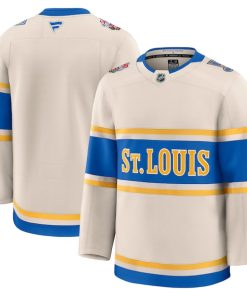 St. Louis Blues  2025 NHL Winter Classic Premium Jersey - Cream
