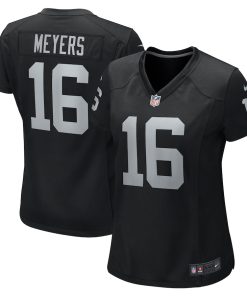 Jakobi Meyers Las Vegas Raiders Nike Women's Game Player Jersey - Black