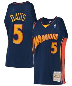 Baron Davis Golden State Warriors 2006/07 Hardwood Classics Swingman Jersey - Navy