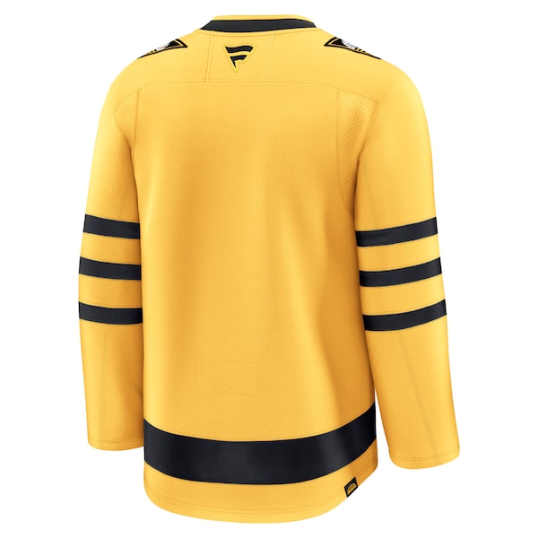Pittsburgh Penguins Alternate Premium Jersey - Gold/White/Black - Image 7