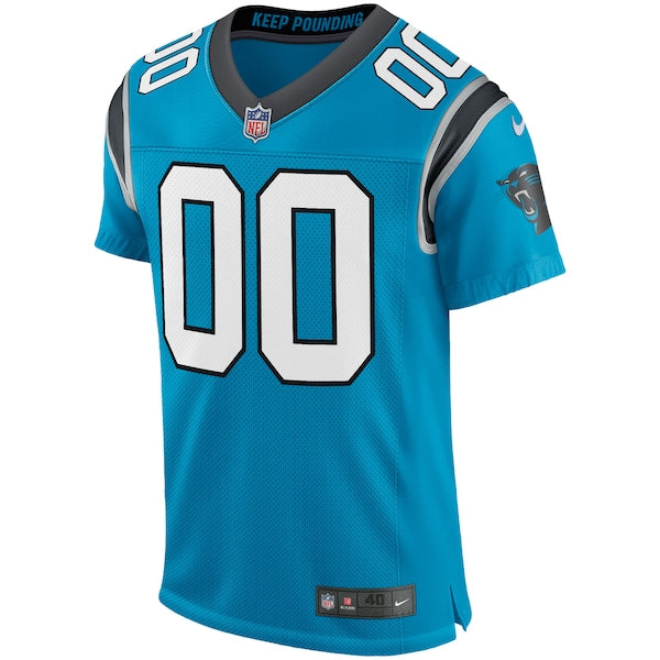 Carolina Panthers Nike Classic Elite Custom Jersey - Blue - Image 2