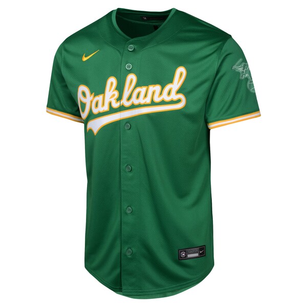 Oakland Athletics Nike Youth Alternate Limited Jersey - Green - Image 2