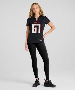 Matt Hennessy Atlanta Falcons Nike Women's Team Game Jersey -  Black
