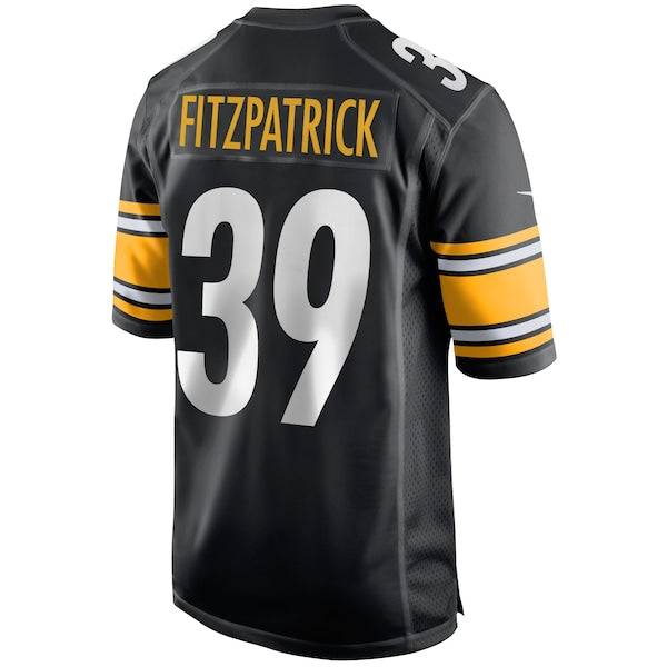 Minkah Fitzpatrick Pittsburgh Steelers Nike Game Jersey - Black/White - Image 4