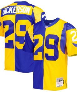 Eric Dickerson Los Angeles Rams 1984 Split Legacy Replica Jersey - Royal/Gold