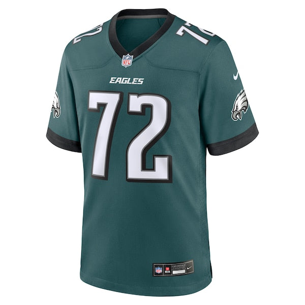 Darian Kinnard Philadelphia Eagles Nike Team Game Jersey - Midnight Green - Image 2