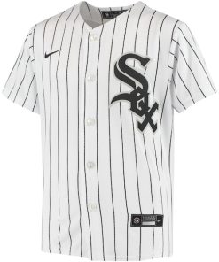 Alternative view of Eloy Jimenez Chicago White Sox Nike Youth Alternate Replica Player Jersey - White