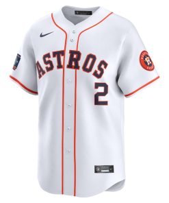 Alternative view of Alex Bregman Houston Astros Nike 2024 MLB World Tour Mexico City Series Home Limited Player Jersey - White