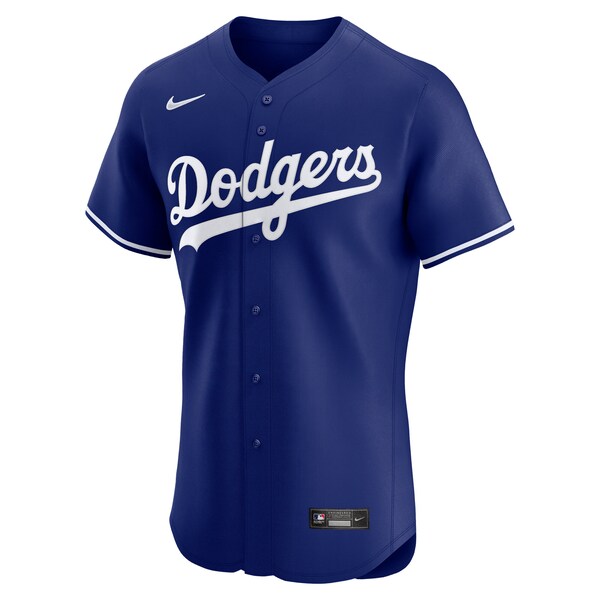 Los Angeles Dodgers Nike Alternate 2 Elite Jersey - Royal - Image 2