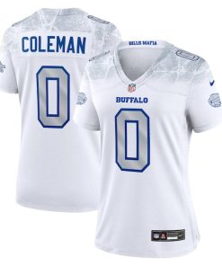 Keon Coleman Buffalo Bills Nike Women's 2025 Rivalries Collection Game Jersey - White