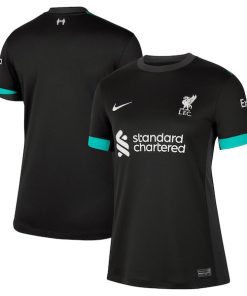 Liverpool Nike Women's 2024/25 Away Replica Blank Jersey - Forest Green